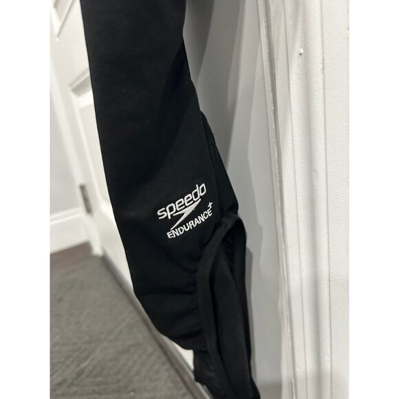 Speedo Endurance+ NWT Black One-Piece Swimsuit Size Small - Picture 4 of 10